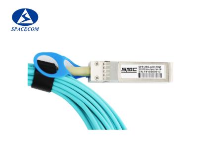 China SFP28+ To SFP28+ Active Fiber Cable 25G RoHS6 Compliant for sale