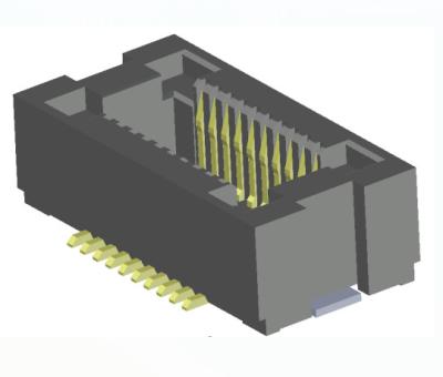 China 50V Board To Board Pin Connector SMT Tipo 0,5 mm Pitch 2,0 mm-15 mm Altura à venda