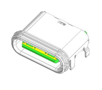 China Conectores USB a bordo IPX7 resistente à água 16 pin conector feminino à venda
