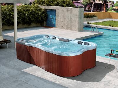 China Digital Outdoor SPA Bathtub With Underwater Coloful LED Light M-3219-D for sale