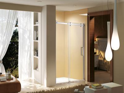 China Clear Glass Tub Shower Doors Sanitary Grade Shower Door SNDM0608-8 for sale