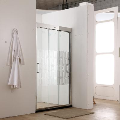 China Tempered Glass Tub Shower Doors Sanitary Grade Shower Door LBS523-6 for sale