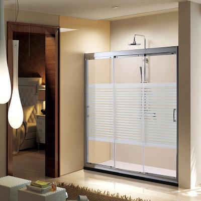 China Sanitary Grade Bath Shower Door Sliding Glass CCC Certification LBS7824 for sale