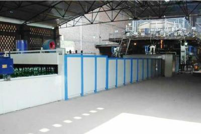 China Fuel Glass Melting Furnace 300-4000mm Width Mesh Belt Type For Glass Winebottles for sale