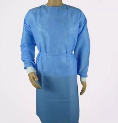 China Disposable Medical Isolation Clothing SMS Level 2 Surgical Gown For Hospital for sale