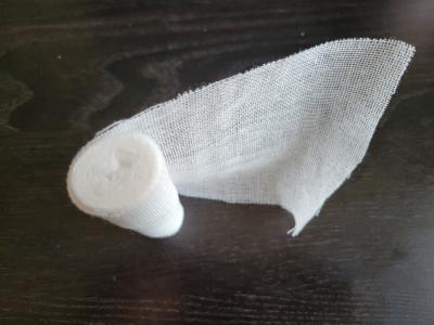 China FDA Elastic Mesh dressing bandage roll First Aid Gauze Rolls 2x2inch for sale