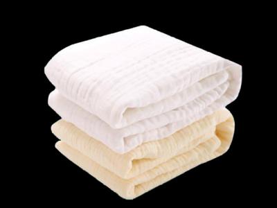 China Pure Cotton Soft Newborn Baby Bath Towels Skin Friendly Customized Size for sale
