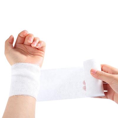 China Single Use Medical Bandage Gauze Tape For First Aid Body Care Treatment for sale