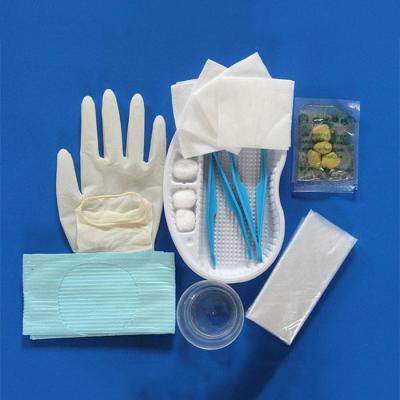 China Customzied Wound Care Packs Medical Sterile Basic Dressing Set Kit Disposable Use for sale