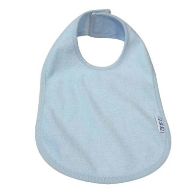 China Tela no tejida neonatal impermeable 100% del algodón de la toalla de la saliva del babero del bebé en venta