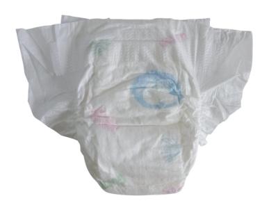 China Tecidos descartáveis do bebê, fraldas recém-nascidas respiráveis com cintura elástica à venda