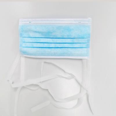 China Adult EN14683 Nonwoven Disposable Surgical Mask for sale