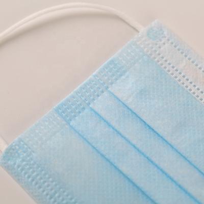 China Adjustable Nose Piece EAC Disposable Earloop Face Mask for sale