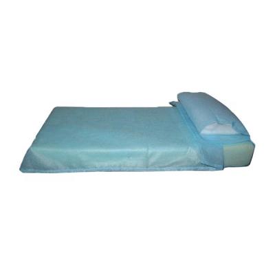 China Waterproof Medical FDA Non Woven Disposable Bed Sheets 80*190cm for sale