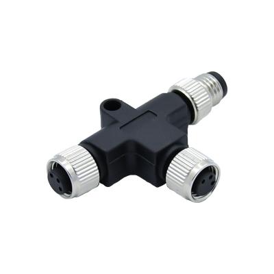 China 2 - 19 Pin M8 Sensor Connector IP67 Phosphor Bronze Connector Terminal for sale