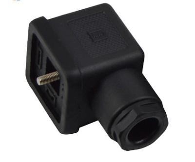 China Type A Solenoid Valve Connector PG9 PG11 Valve Plug Wirable 4 Pin IP65 Connector for sale