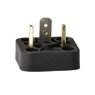 China IP65 Solenoid Valve Plug Connector Male Base C Type Rectangular Connector for sale