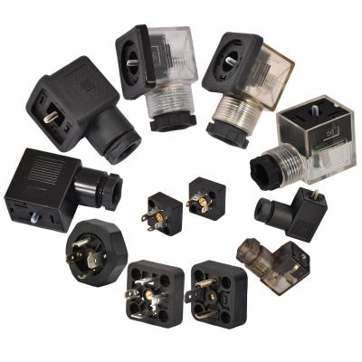 China Type A B C Solenoid Valve Connector for sale