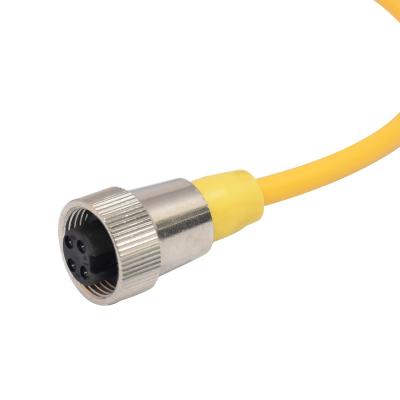 China 250V 9A Mechanical Cable Connectors IP67 IP68 Waterproof Circular Female Connector for sale