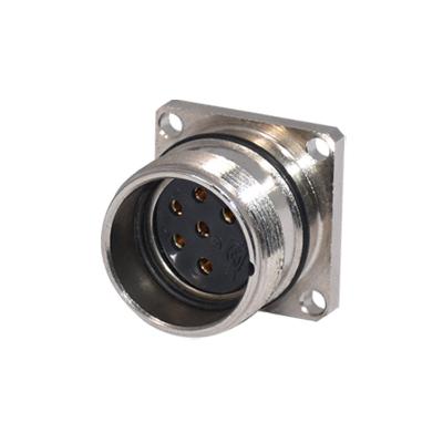 China Rigoal Electrical Power Connectors , M23 Female Connector For Industrial Automation for sale