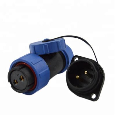 China ODM Mechanical Cable Connectors Screw Type Cable Connector 2pin 3pin 4pin for sale