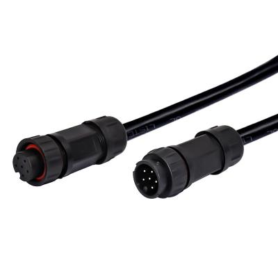 China Verbindungsstück-Stecker IP67 M19 6 Pin Way Waterproof Electrical Wire zu verkaufen
