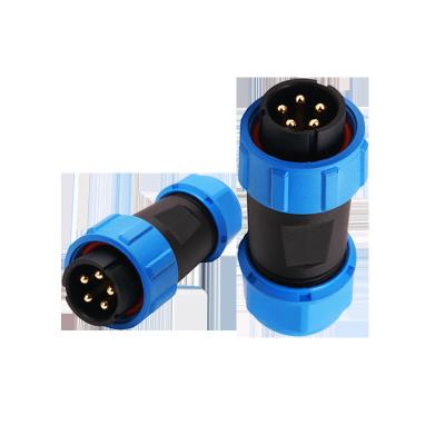 China PC  Nylon66 Solenoid Valve Connector Cuzn Tpu SP 21 Thread 2-12p Ip68 for sale