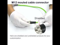 M12 molded cable