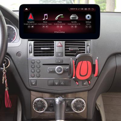 Cina Lettore multimediale per auto Android da 10,25 pollici per Mercedes Benz Classe C W204 NTG4.0 in vendita