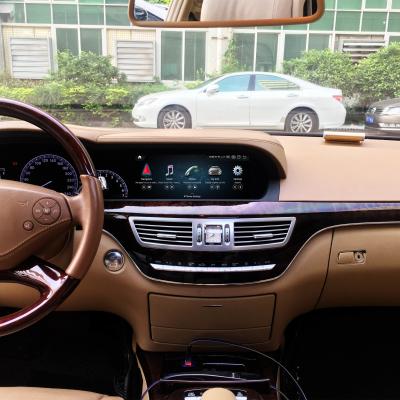 China 4G 64G Android Car Multimedia Player Touch Screen 10.25 Inch For Benz S Class W221 for sale