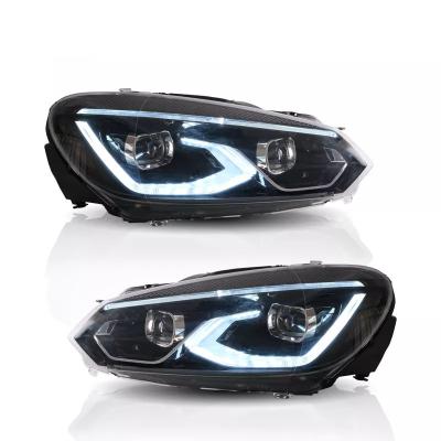 China 12V IP67 Waterproof Car LED Headlights Assembly For VW Golf 6 Golf 8 for sale