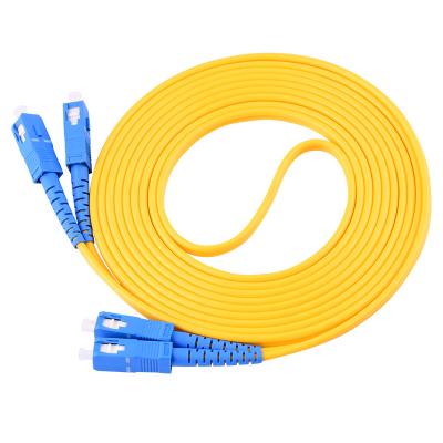 China Patch cord Cable SC To SC Connection Fiber-optic Parts with Customized Connector for sale