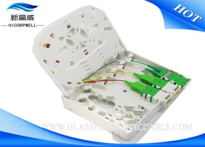 China SC caixa terminal da fibra ótica da montagem da parede da rede da segurança da empresa de 2/4 núcleos à venda