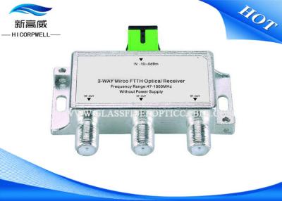 China Mini 3 Way HDMI AOC Cable CATV Passive Optical Node / FTTH Optical Recever for sale