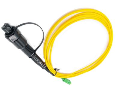 Chine Les mini câbles optiques de correction de fibre de Sc ont adapté des connecteurs aux besoins du client avec des dispositifs de HW à vendre