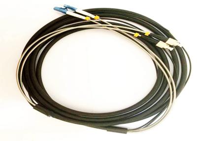 China 2,4,8,12 cabos táticos exteriores do cabo de Pach dos conectores das FO FC-LC DX dos núcleos à venda