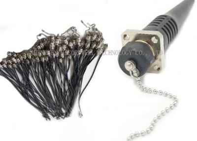 Chine Câble optique extérieur unimodal de corde de correction de fibre de 4 noyaux de LC/UPC avec la prise/prise d'ODC à vendre