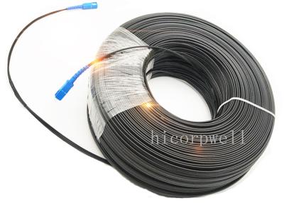China 1 / O remendo interno exterior da fibra ótica de 2/4 núcleos cabografa o cabo pendente de FTTH à venda