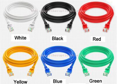 China CCA BC Copper Ethernet LAN Cable Metal Utp / Ftp / Stp / Sftp Cat5 / Cat7 Patch Cord for sale