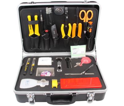 China Rugged Field Case Deluxe Fiber Optic Splicing Tool Kit  , Fiber Optic Installation Tools for sale