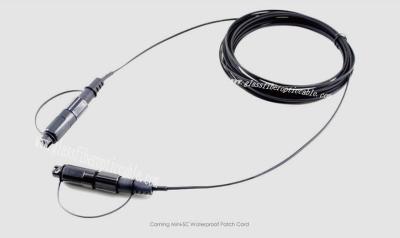 中国 HのコネクターSC APCの繊維光学パッチは屋外コミュニケーション ハイ リターンの損失をケーブルで通信します 販売のため