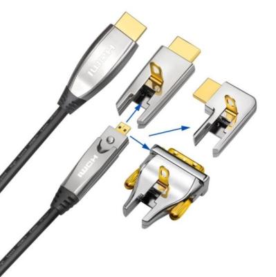 China Type A Male To Type D Male HDMI AOC Cable High Performance OEM Logo for sale