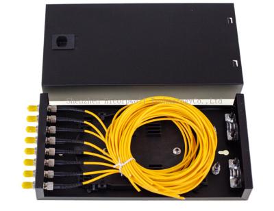 China TIPO el panel del SC LC FC de la caja terminal de la fibra óptica del lazo de suscriptor de las telecomunicaciones de remiendo de fibra de Matel en venta