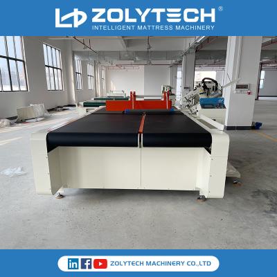China Automatic Mattress Tape Edge Machine For Mattress Panels In Mattress Production Line for sale