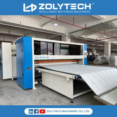 China Mattress Production Quilted Fabric Mattress Cutting Machine ZOLYTECH for sale