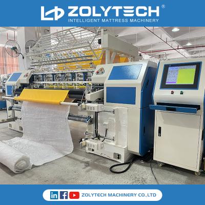 China High Performance Lock Stitch Multi Needle Quilting Machine For Garment Company for sale