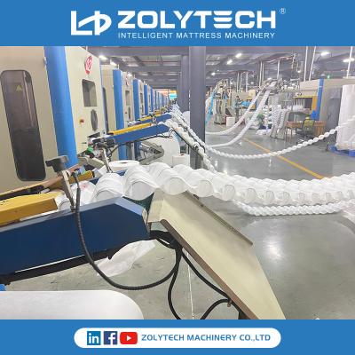 China A máquina de bobinamento 150pcs/min da mola do bolso de ZOLYTECH ZLT-PS150S automatizou a linha de produção da mola do bolso para a rede do colchão à venda