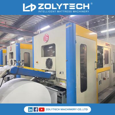China LIANROU - ZOLYTECH Fully Automatic Mattress Pocket Spring Unit Making Machine for sale