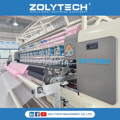 China Big Shuttle Quilting Machine Continuous Mattress Quilting Machine For Blankets for sale