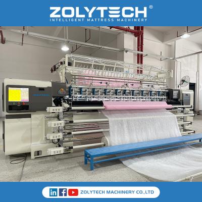 Chine Machine de couverture de matelas ZOLYTECH machine à couverture continue à aiguilles multiples à vendre